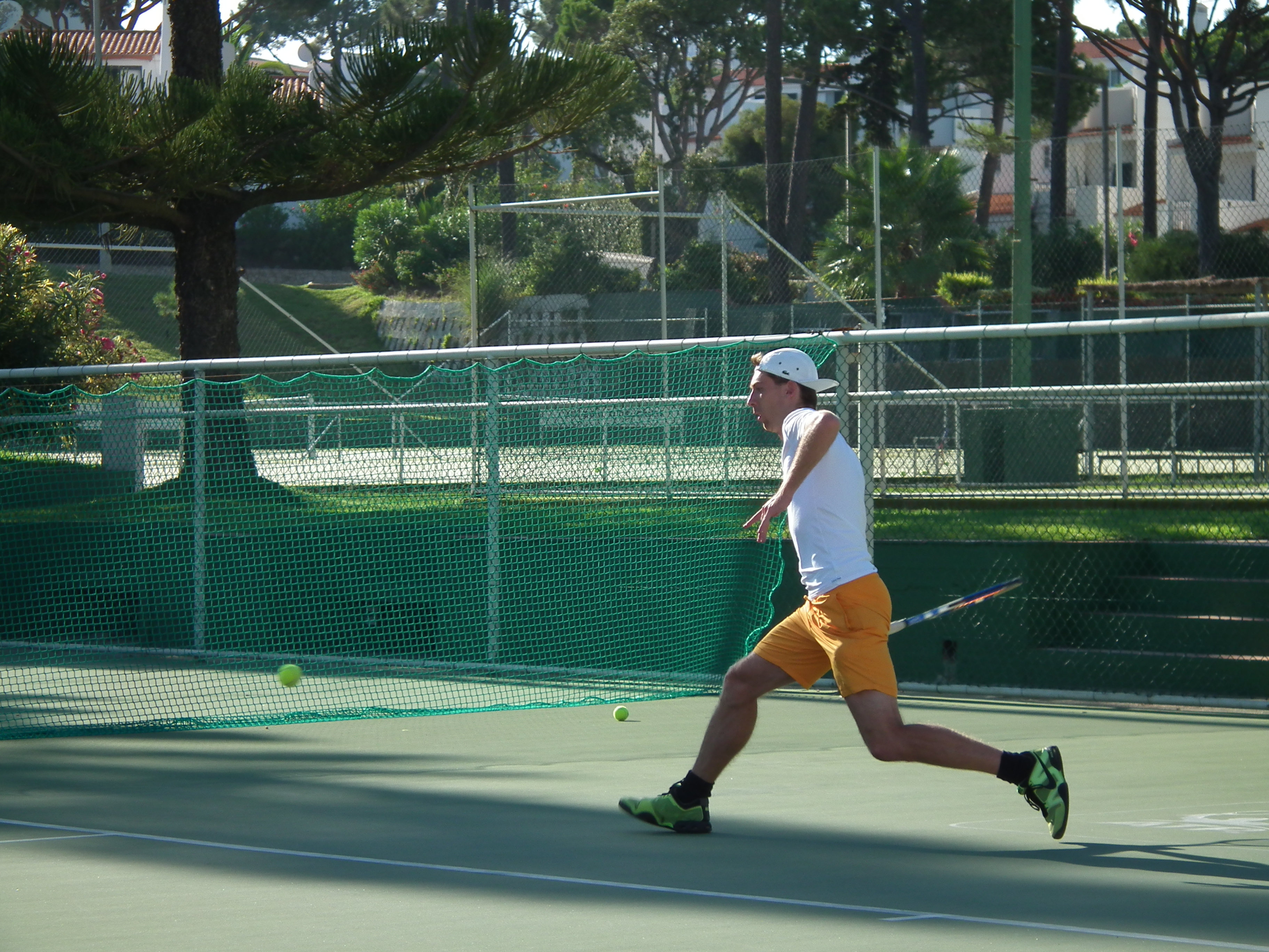 Running forehand